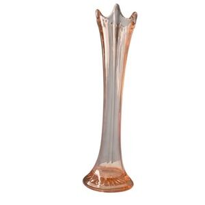 Dugan Diamond Pulled Loop Pink‎ Swung Vase.